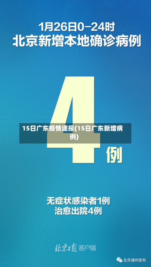 15日广东疫情速报(15日广东新增病例)-第1张图片