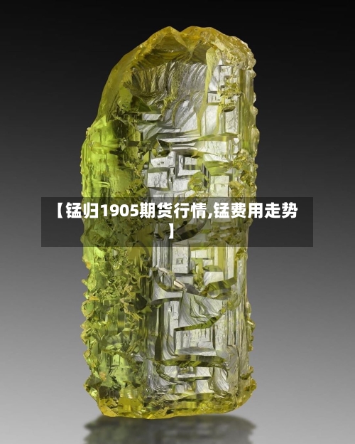 【锰归1905期货行情,锰费用走势】-第1张图片