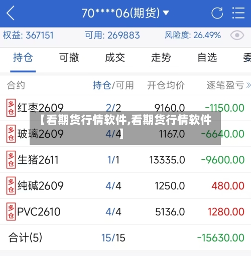 【看期货行情软件,看期货行情软件】-第1张图片
