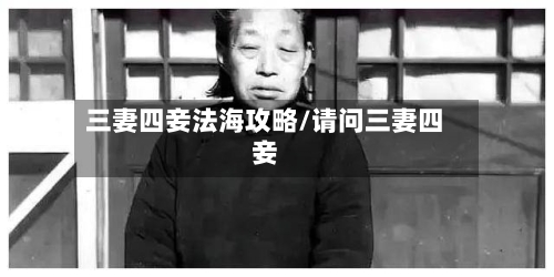 三妻四妾法海攻略/请问三妻四妾-第1张图片