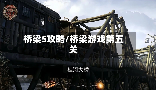桥梁5攻略/桥梁游戏第五关-第1张图片