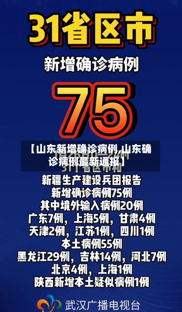 【山东新增确诊病例,山东确诊病例最新通报】-第1张图片