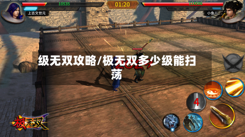 级无双攻略/极无双多少级能扫荡-第1张图片