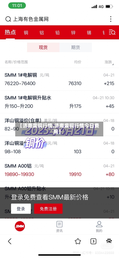 【济南废铜行情,济南废铜行情今日费用】-第2张图片