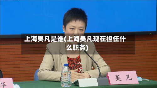 上海吴凡是谁(上海吴凡现在担任什么职务)-第1张图片