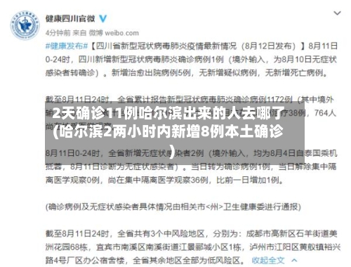 2天确诊11例哈尔滨出来的人去哪了(哈尔滨2两小时内新增8例本土确诊)-第1张图片