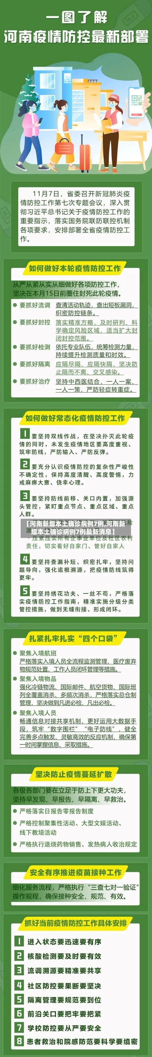 【河南新增本土确诊病例7例,河南新增本土确诊病例7例最新消息】-第1张图片