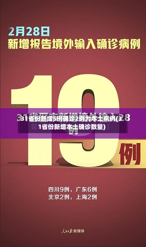 31省份新增5例确诊2例为本土病例(31省份新增本土确诊数量)-第2张图片