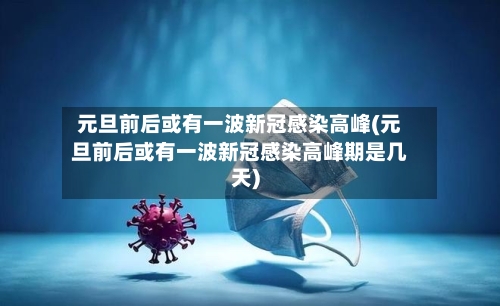 元旦前后或有一波新冠感染高峰(元旦前后或有一波新冠感染高峰期是几天)-第1张图片