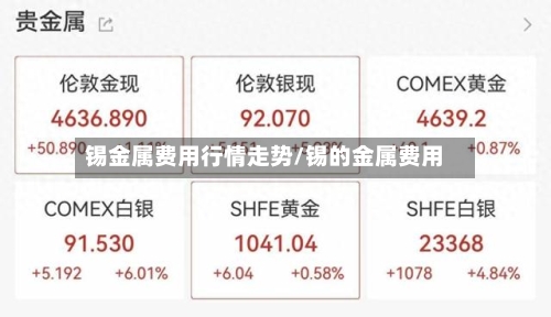 锡金属费用行情走势/锡的金属费用-第3张图片