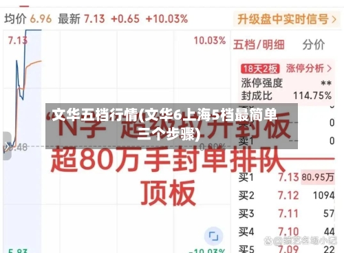 文华五档行情(文华6上海5档最简单三个步骤)-第1张图片