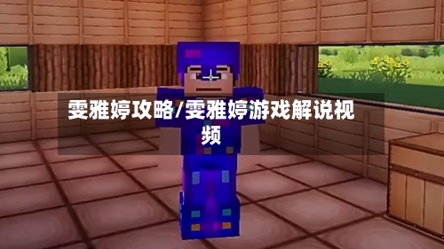 雯雅婷攻略/雯雅婷游戏解说视频