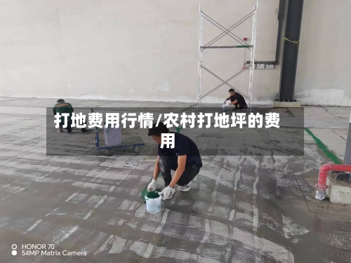 打地费用行情/农村打地坪的费用-第3张图片