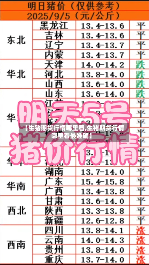 【生猪期货行情哪里看,生猪期货行情哪里看最准确】-第2张图片