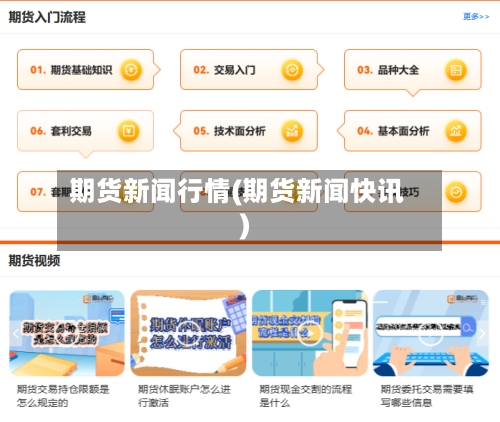 期货新闻行情(期货新闻快讯)-第1张图片