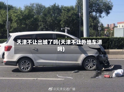 天津不让出城了吗(天津不让外地车进吗)-第1张图片