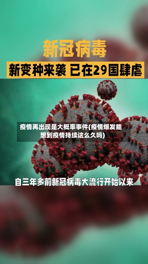 疫情再出现是大概率事件(疫情爆发能想到疫情持续这么久吗)-第1张图片